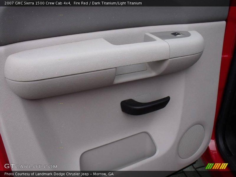 Fire Red / Dark Titanium/Light Titanium 2007 GMC Sierra 1500 Crew Cab 4x4