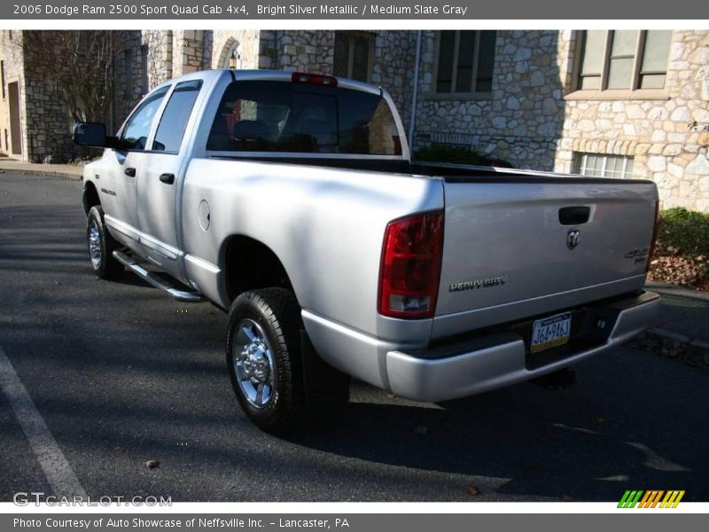 Bright Silver Metallic / Medium Slate Gray 2006 Dodge Ram 2500 Sport Quad Cab 4x4