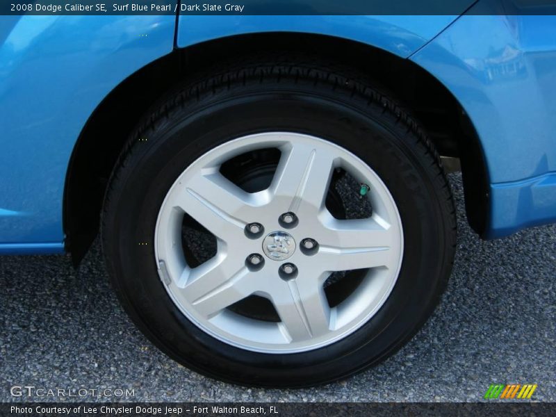 Surf Blue Pearl / Dark Slate Gray 2008 Dodge Caliber SE