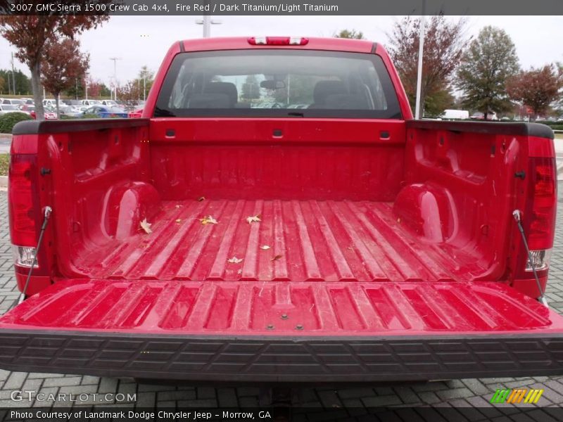 Fire Red / Dark Titanium/Light Titanium 2007 GMC Sierra 1500 Crew Cab 4x4