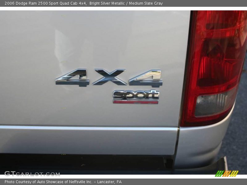 Bright Silver Metallic / Medium Slate Gray 2006 Dodge Ram 2500 Sport Quad Cab 4x4