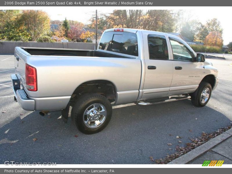 Bright Silver Metallic / Medium Slate Gray 2006 Dodge Ram 2500 Sport Quad Cab 4x4
