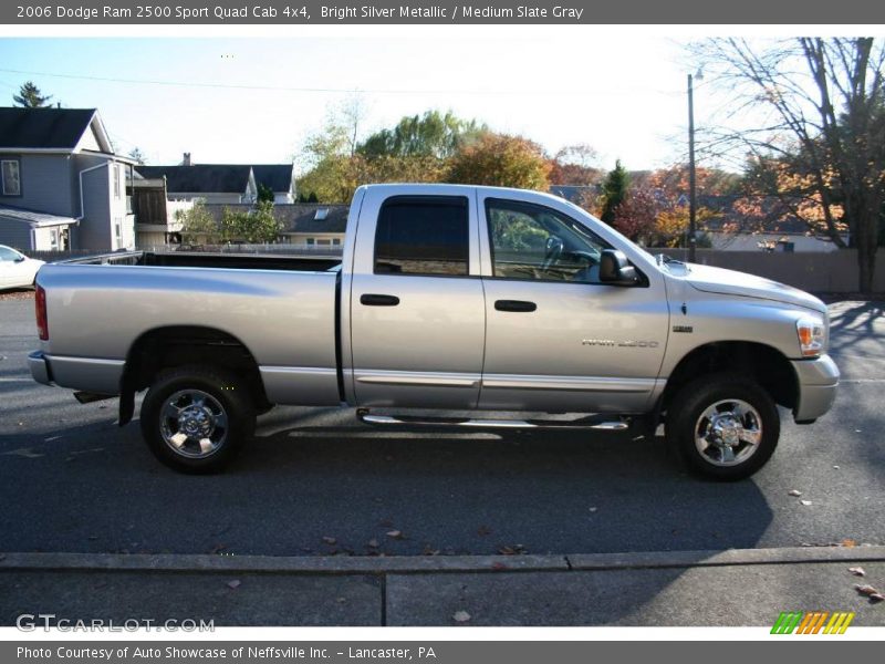 Bright Silver Metallic / Medium Slate Gray 2006 Dodge Ram 2500 Sport Quad Cab 4x4