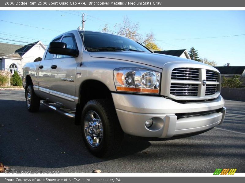 Bright Silver Metallic / Medium Slate Gray 2006 Dodge Ram 2500 Sport Quad Cab 4x4