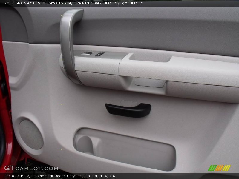 Fire Red / Dark Titanium/Light Titanium 2007 GMC Sierra 1500 Crew Cab 4x4