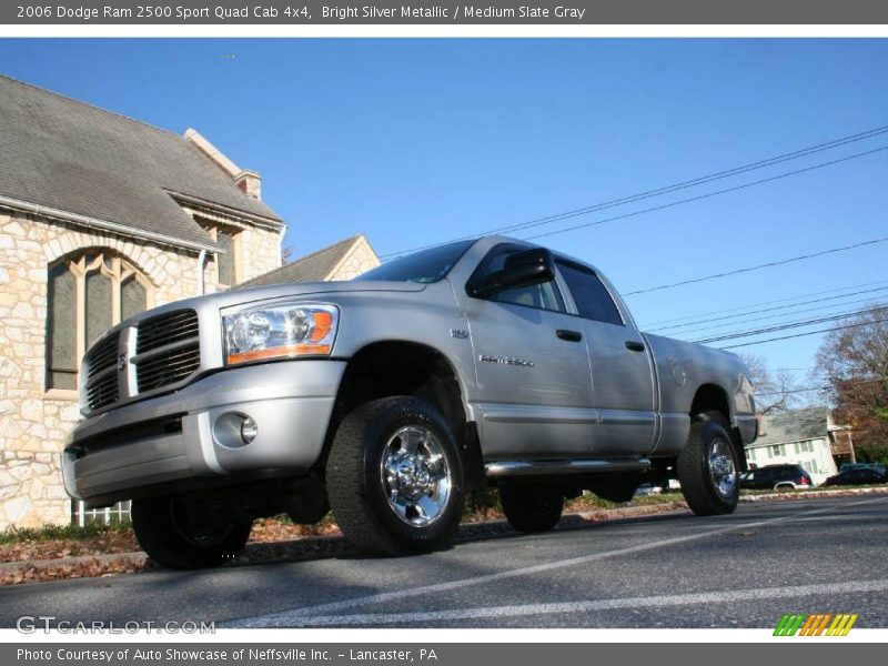 Bright Silver Metallic / Medium Slate Gray 2006 Dodge Ram 2500 Sport Quad Cab 4x4