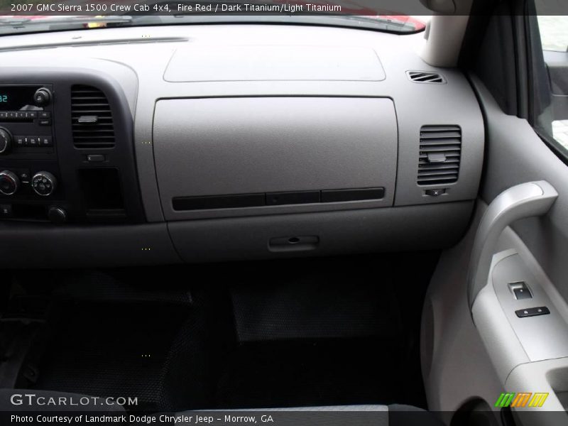 Fire Red / Dark Titanium/Light Titanium 2007 GMC Sierra 1500 Crew Cab 4x4