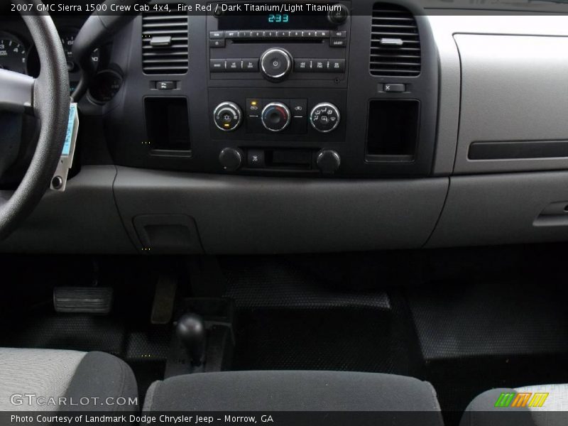 Fire Red / Dark Titanium/Light Titanium 2007 GMC Sierra 1500 Crew Cab 4x4