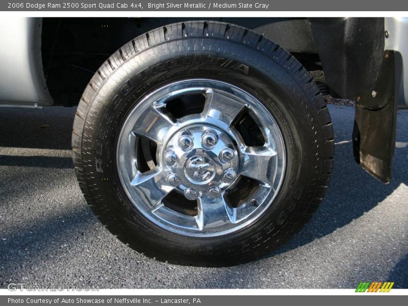 Bright Silver Metallic / Medium Slate Gray 2006 Dodge Ram 2500 Sport Quad Cab 4x4