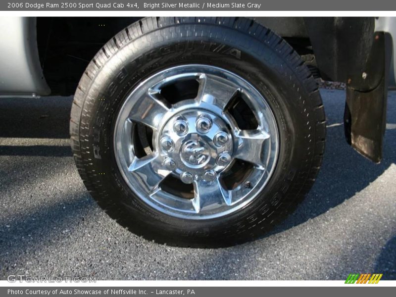 Bright Silver Metallic / Medium Slate Gray 2006 Dodge Ram 2500 Sport Quad Cab 4x4