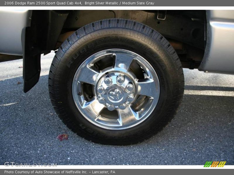 Bright Silver Metallic / Medium Slate Gray 2006 Dodge Ram 2500 Sport Quad Cab 4x4