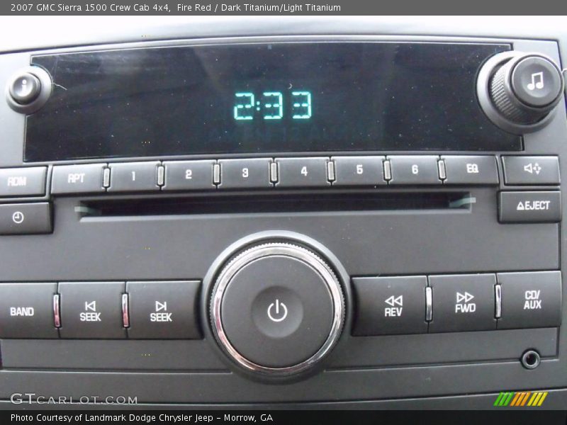 Fire Red / Dark Titanium/Light Titanium 2007 GMC Sierra 1500 Crew Cab 4x4