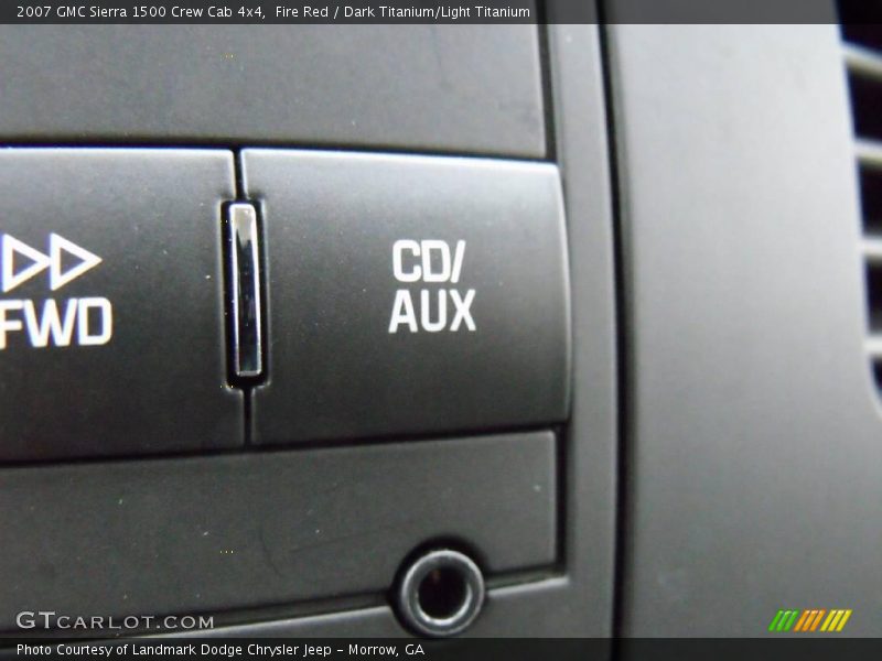Fire Red / Dark Titanium/Light Titanium 2007 GMC Sierra 1500 Crew Cab 4x4