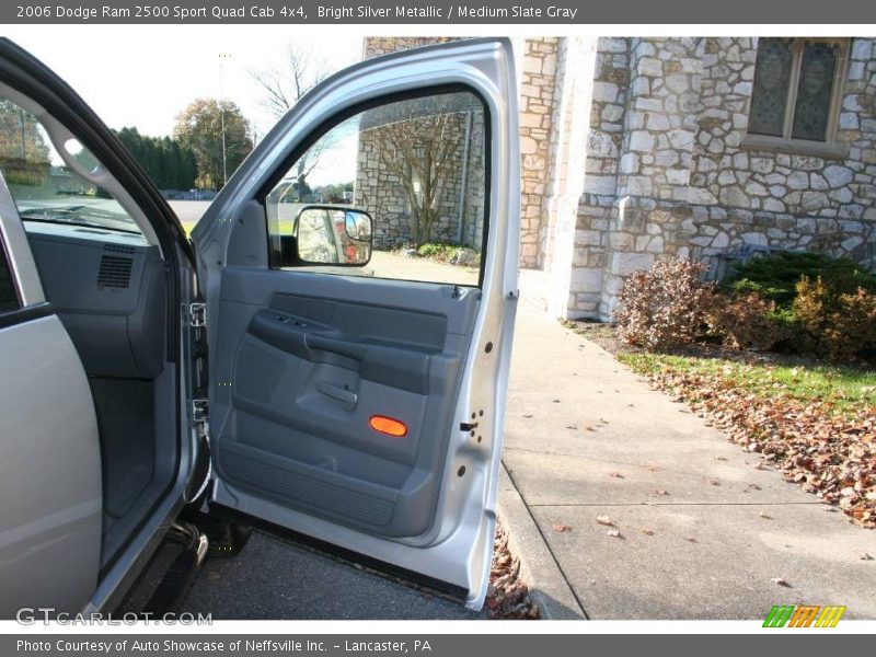 Bright Silver Metallic / Medium Slate Gray 2006 Dodge Ram 2500 Sport Quad Cab 4x4