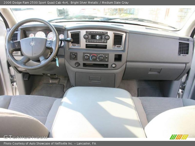Bright Silver Metallic / Medium Slate Gray 2006 Dodge Ram 2500 Sport Quad Cab 4x4