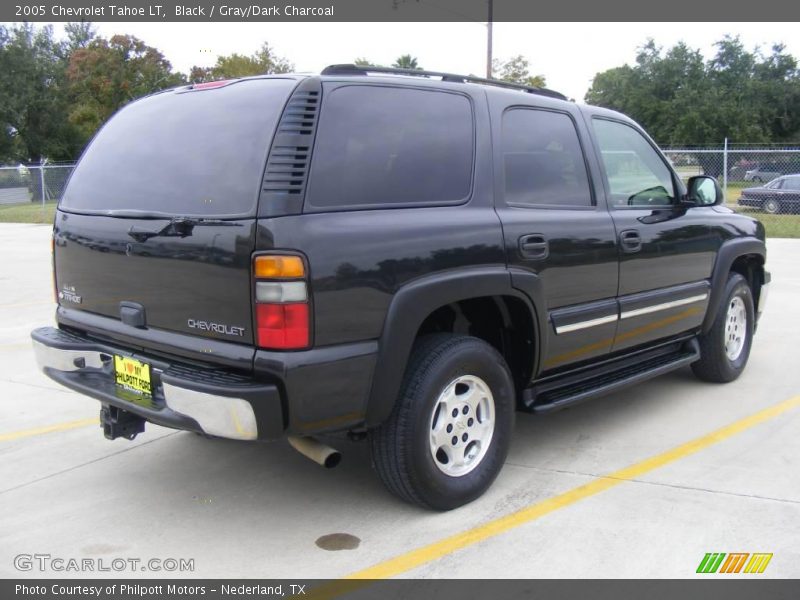 Black / Gray/Dark Charcoal 2005 Chevrolet Tahoe LT