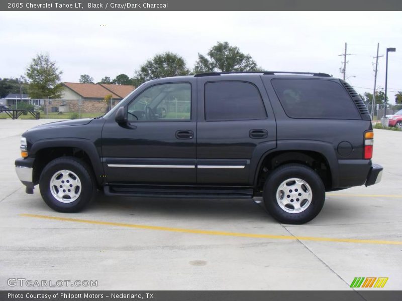 Black / Gray/Dark Charcoal 2005 Chevrolet Tahoe LT