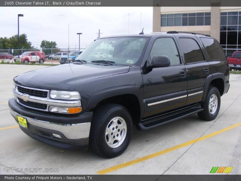 Black / Gray/Dark Charcoal 2005 Chevrolet Tahoe LT