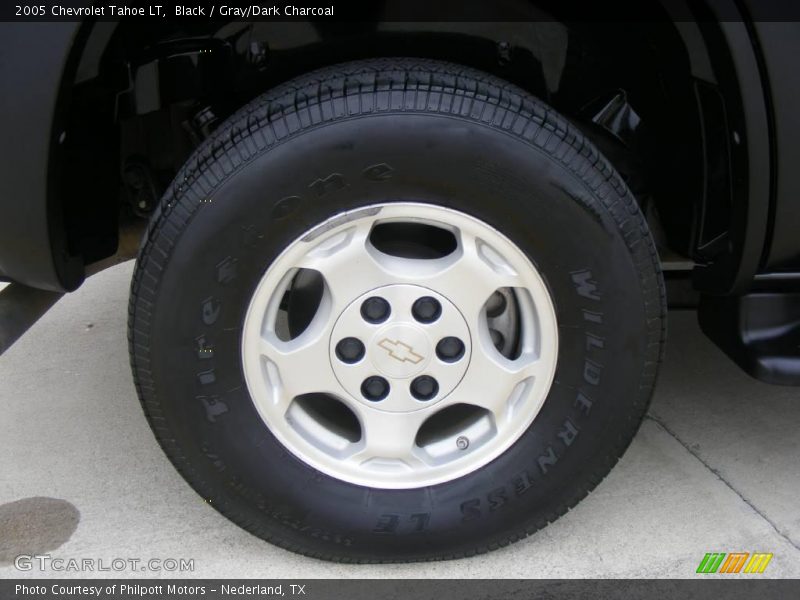 Black / Gray/Dark Charcoal 2005 Chevrolet Tahoe LT