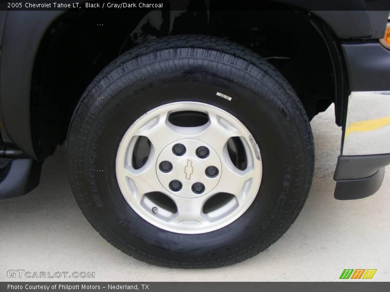 Black / Gray/Dark Charcoal 2005 Chevrolet Tahoe LT