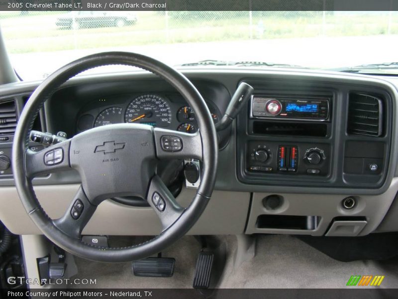 Black / Gray/Dark Charcoal 2005 Chevrolet Tahoe LT