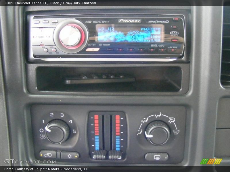 Black / Gray/Dark Charcoal 2005 Chevrolet Tahoe LT