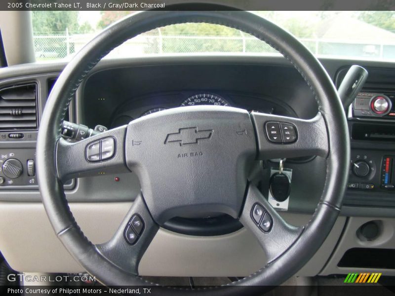 Black / Gray/Dark Charcoal 2005 Chevrolet Tahoe LT