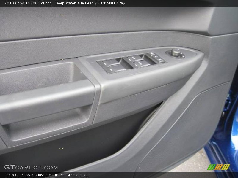 Deep Water Blue Pearl / Dark Slate Gray 2010 Chrysler 300 Touring