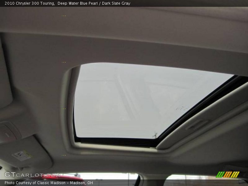 Deep Water Blue Pearl / Dark Slate Gray 2010 Chrysler 300 Touring