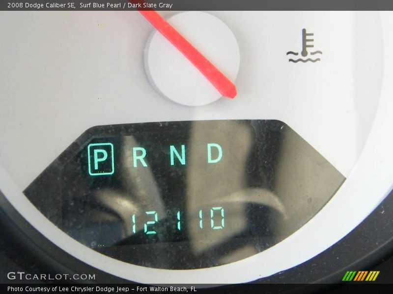 Surf Blue Pearl / Dark Slate Gray 2008 Dodge Caliber SE