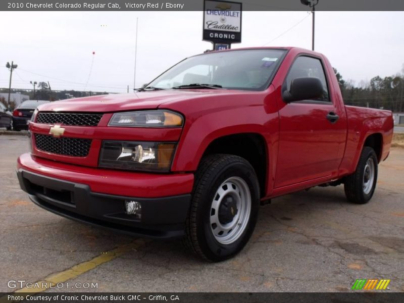 Victory Red / Ebony 2010 Chevrolet Colorado Regular Cab