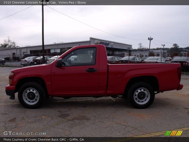 Victory Red / Ebony 2010 Chevrolet Colorado Regular Cab