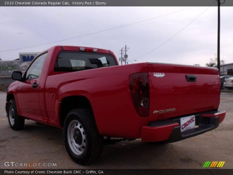 Victory Red / Ebony 2010 Chevrolet Colorado Regular Cab