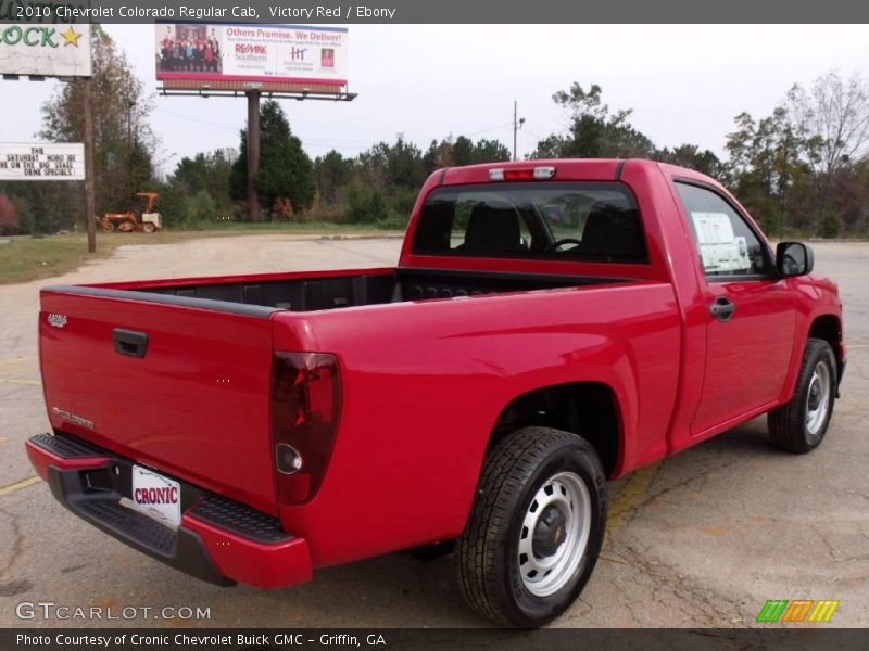Victory Red / Ebony 2010 Chevrolet Colorado Regular Cab