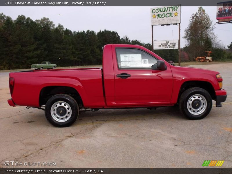 Victory Red / Ebony 2010 Chevrolet Colorado Regular Cab