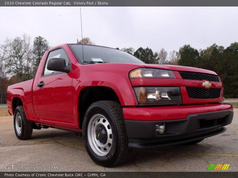 Victory Red / Ebony 2010 Chevrolet Colorado Regular Cab