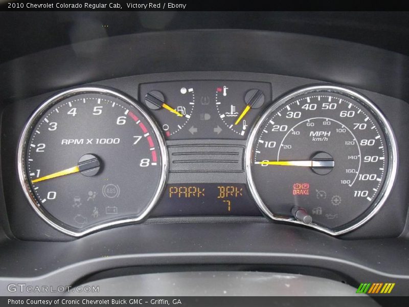 Victory Red / Ebony 2010 Chevrolet Colorado Regular Cab