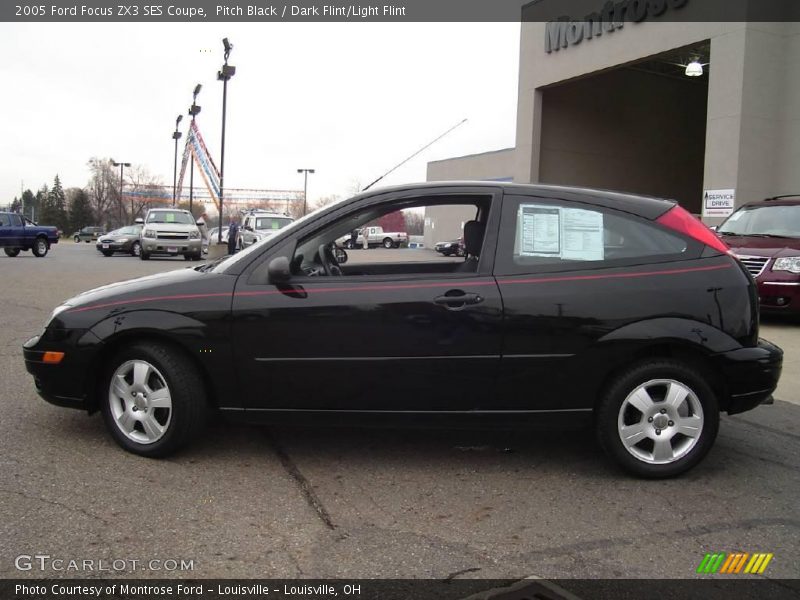 Pitch Black / Dark Flint/Light Flint 2005 Ford Focus ZX3 SES Coupe