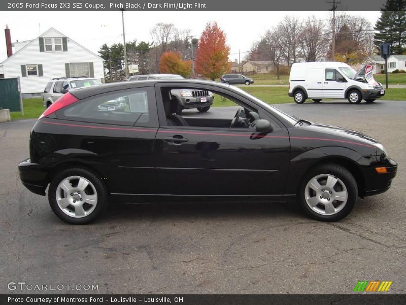 Pitch Black / Dark Flint/Light Flint 2005 Ford Focus ZX3 SES Coupe