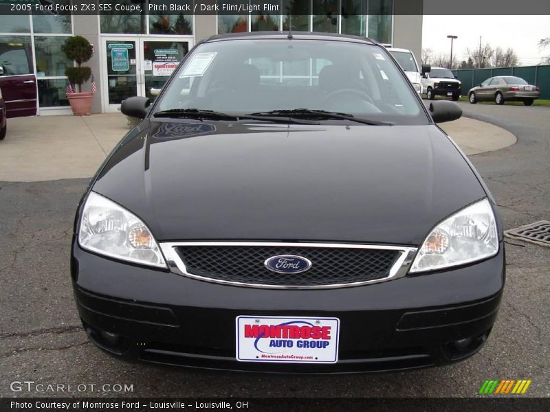 Pitch Black / Dark Flint/Light Flint 2005 Ford Focus ZX3 SES Coupe