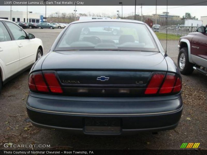 Dark Teal Metallic / Gray 1995 Chevrolet Lumina LS