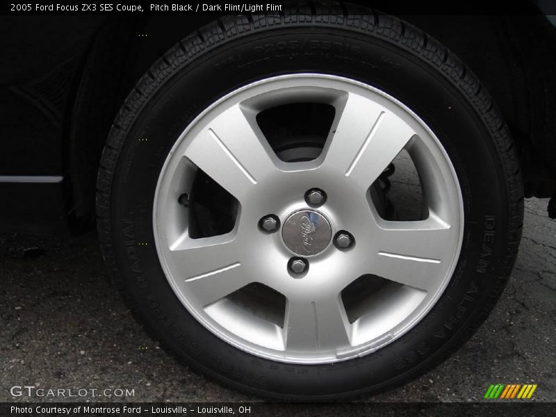 Pitch Black / Dark Flint/Light Flint 2005 Ford Focus ZX3 SES Coupe