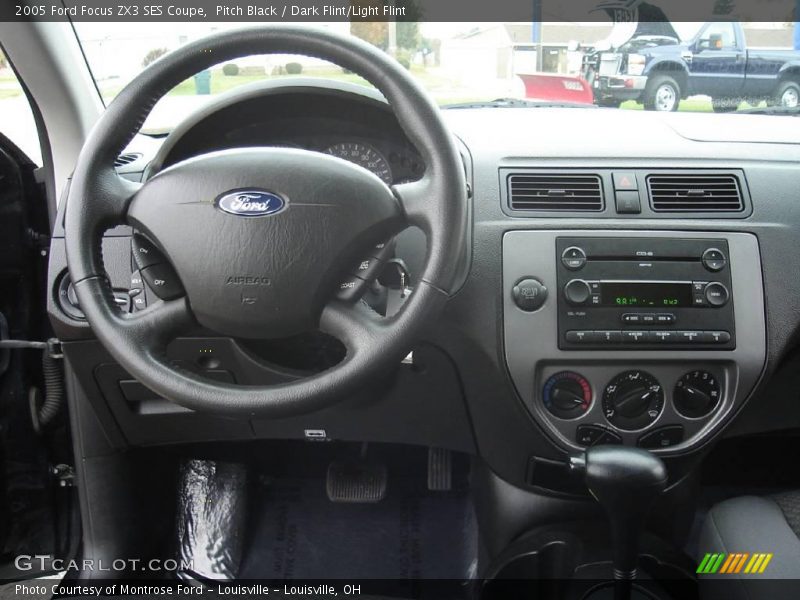 Pitch Black / Dark Flint/Light Flint 2005 Ford Focus ZX3 SES Coupe