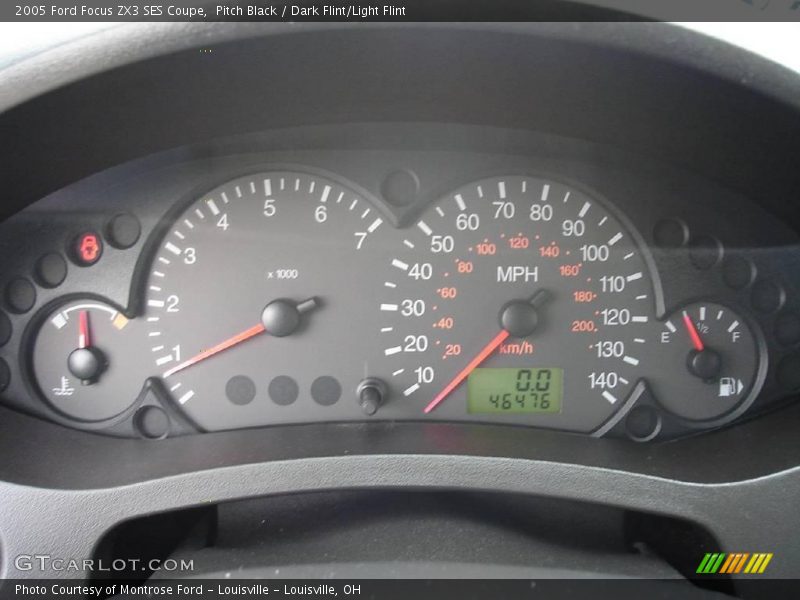 Pitch Black / Dark Flint/Light Flint 2005 Ford Focus ZX3 SES Coupe