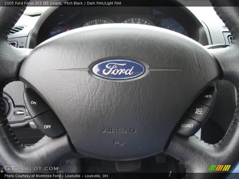 Pitch Black / Dark Flint/Light Flint 2005 Ford Focus ZX3 SES Coupe