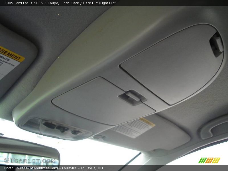 Pitch Black / Dark Flint/Light Flint 2005 Ford Focus ZX3 SES Coupe
