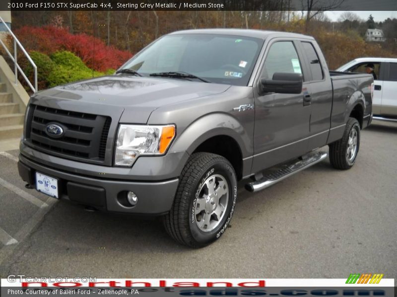 Sterling Grey Metallic / Medium Stone 2010 Ford F150 STX SuperCab 4x4