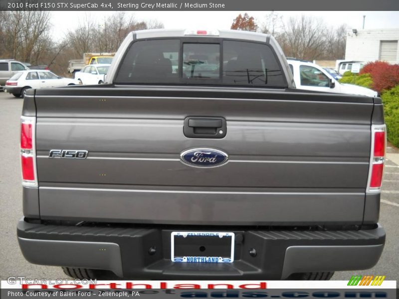 Sterling Grey Metallic / Medium Stone 2010 Ford F150 STX SuperCab 4x4