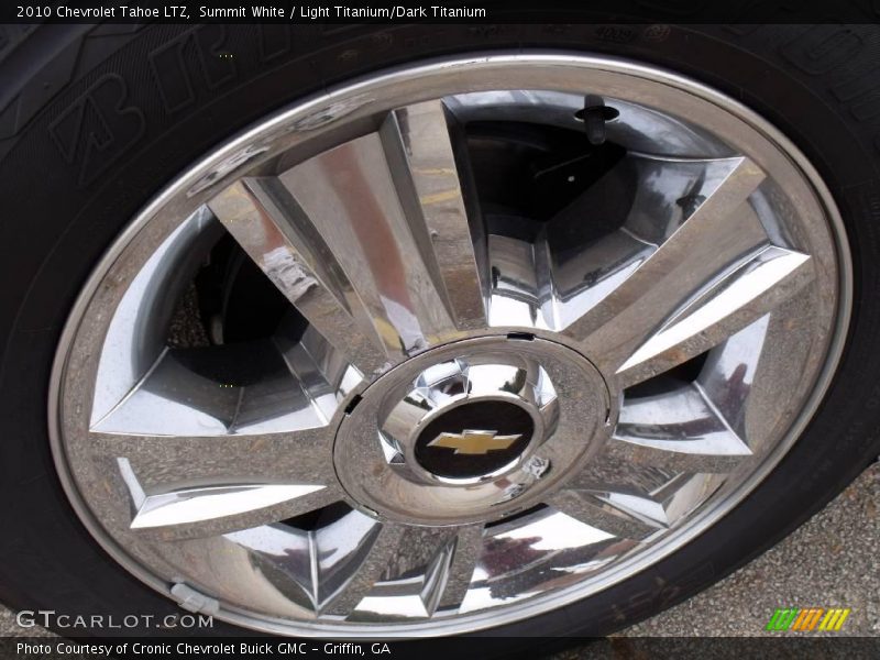 Summit White / Light Titanium/Dark Titanium 2010 Chevrolet Tahoe LTZ