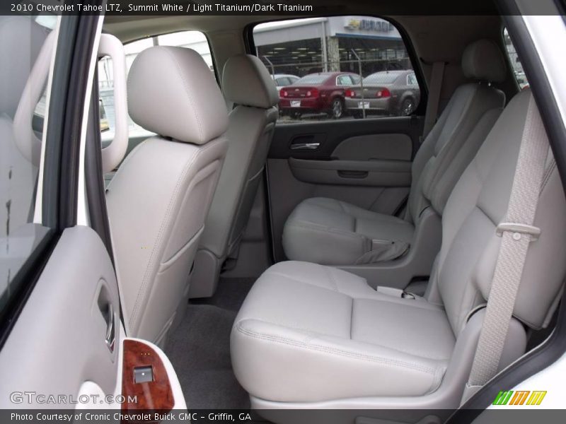 Summit White / Light Titanium/Dark Titanium 2010 Chevrolet Tahoe LTZ